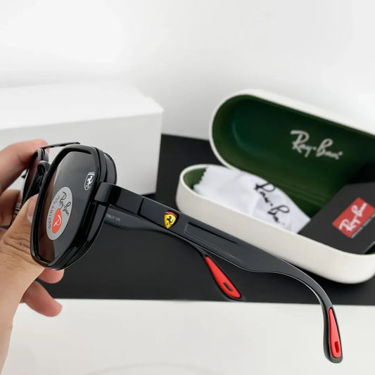 Ray Ban Full Black Sunglass For Daily Causal Evergreen UV Protected For Unisex