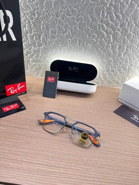 Ray Ban Grey Clear For Daily Causal Evergreen UV Protected For Unisex